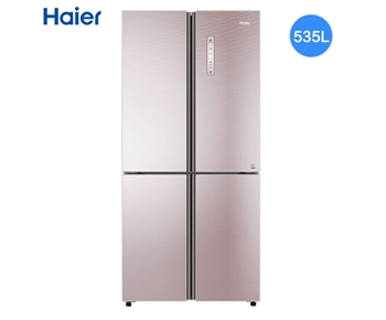 海尔（Haier）冰箱 十字对开门535升风冷无霜变频节能双开多门电冰箱家用BCD-535WDCJ