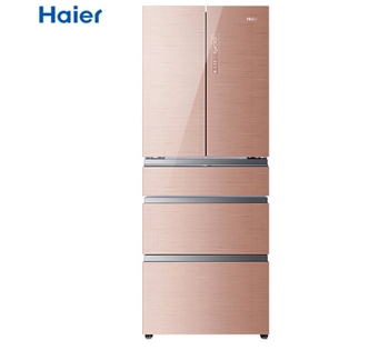 海尔（Haier）冰箱大容量多门对开门冰箱 风冷无霜 变频节能电冰箱BCD-405WDGQU1