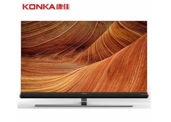 康佳（KONKA）LED65A2电视机 65英寸全面屏变频4K超清HDR智能互联42核平板液晶电视机