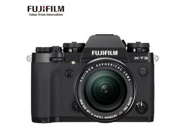 富士 (FUJIFILM) X-T3/XT3 XF18-55 微单 黑色机身 照相机 2610万像素 翻折触摸屏 4K