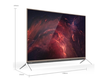 康佳（KONKA）LED60R1电视机 60英寸4K超高清HDR智能变频硬屏42核WiFi平板液晶电视机 