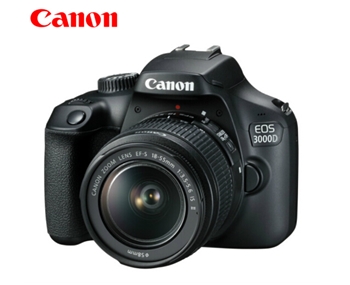 佳能（CANON）佳能照相机 EOS 3000D 18-55套机 佳能单反相机 WIFI 无线 家用入门级佳能数码相机 18-55mm f/3.5-5.6 IS II