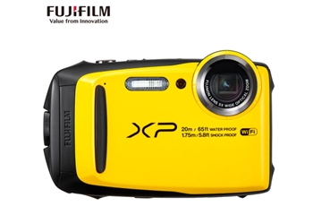 富士（FUJIFILM）XP120 运动相机 黄色 四防卡片机 防水防尘防震防冻 5倍光学变焦 WIFI分享 光学防抖