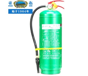 淮海水基型灭火器6L 汽车载用灭火器 环保消防水雾灭火器家庭用公司办公室用商场店铺酒店工厂房仓库用