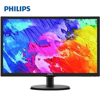 飞利浦 液晶显示器(PHILIPS)223V5LSB2 21.5英寸液晶显示器VGA接口 1920*1080分辨率 TN面板屏幕比例 16:9 三年保修 21.5寸液晶显示器