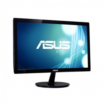 华硕（ASUS）VS207DF 19.5英寸液晶显示器 VGA接口 1366X768分辨率 TN面板 屏幕比例16:9 三年保修