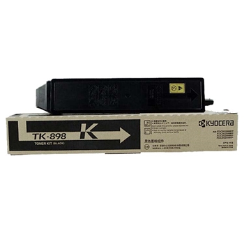 京瓷（Kyocera） TK-898K 墨粉 适用于 FS-C8020/8025MFP/8520/8525 黑色 打印量12000页