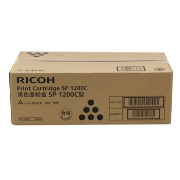 理光(RICOH) SP 1200C 粉盒 适用于理光Aficio SP1200/1200S/1200SF/1200SU 黑色 打印量2600页