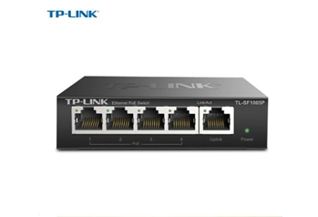 TP-LINK SF1005P 5口百兆4口POE非网管PoE交换机