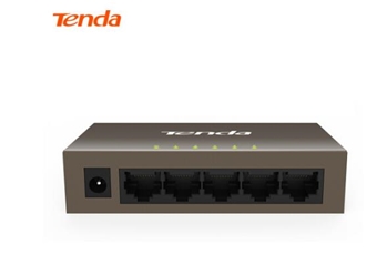 腾达（Tenda）TEF1005D 5口百兆铁壳网络交换机