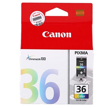 佳能(CANON) CLI-36 彩色墨盒 适用于PIXMA IP100 打印量249页