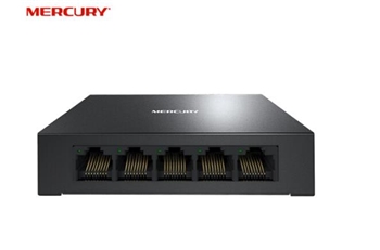 水星（MERCURY）SG105D 5口千兆钢壳交换机 