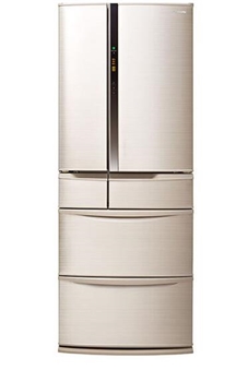 松下（Panasonic）NR-F560VT-N5 538升冰箱 多门大冰箱 微冻保鲜冰箱 节能冰箱 变频冰箱 静音冰箱 除异味冰箱 自动制冰冰箱 电脑控温冰箱