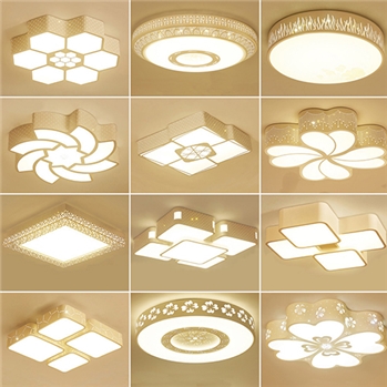 LED卧室吸顶灯 现代简约圆形客厅书房餐厅儿童灯阳台过道走廊灯具