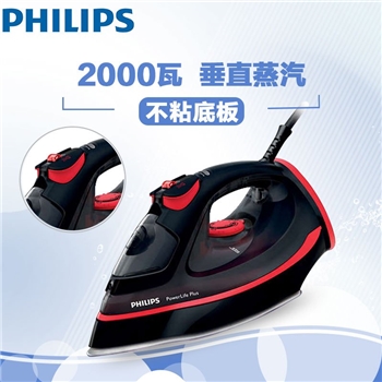 飞利浦（Philips）蒸汽电熨斗GC2988/88家用垂直蒸汽便携手持式熨斗 不粘底板 5档以上设置 支持防滴漏 自动