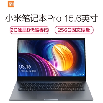 小米(MI)Pro 15.6英寸金属轻薄笔记本电脑(i5-8250U 8G 256G固态硬盘 2G独显 指纹识别 灰)