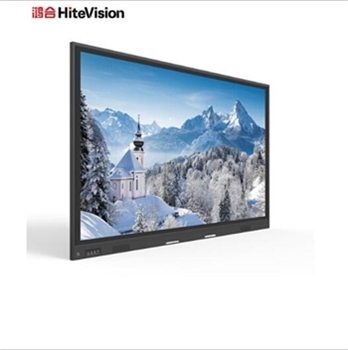 鸿合（HiteVision）会议平板 办公教学智能一体机 视频会议大屏触控电视ICB-N65(65英寸)送通用版移动支架，包安装