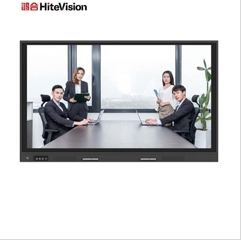 鸿合（HiteVision）ICB-N65P 视频会议系统电子白板教学一体机双系统触摸65英寸无线智能平板 4K屏 含无线传屏器