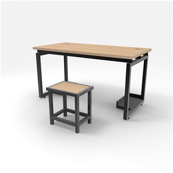 【万保】课桌椅 办公桌椅 学习桌椅 凳子420*300*450