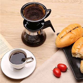 YAMI咖啡壶家用手冲咖啡壶套装 细口壶滴漏式陶瓷滤杯煮咖啡器具