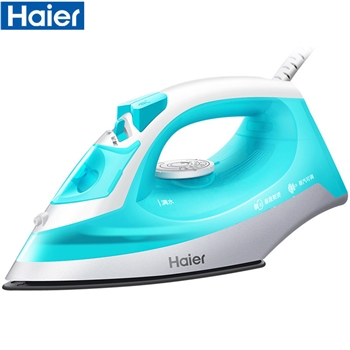 海尔(Haier)HY-Y1320B家用蒸汽电熨斗 手持熨斗烫衣服挂烫机烫斗熨烫机支持3-5档陶瓷顺滑底板